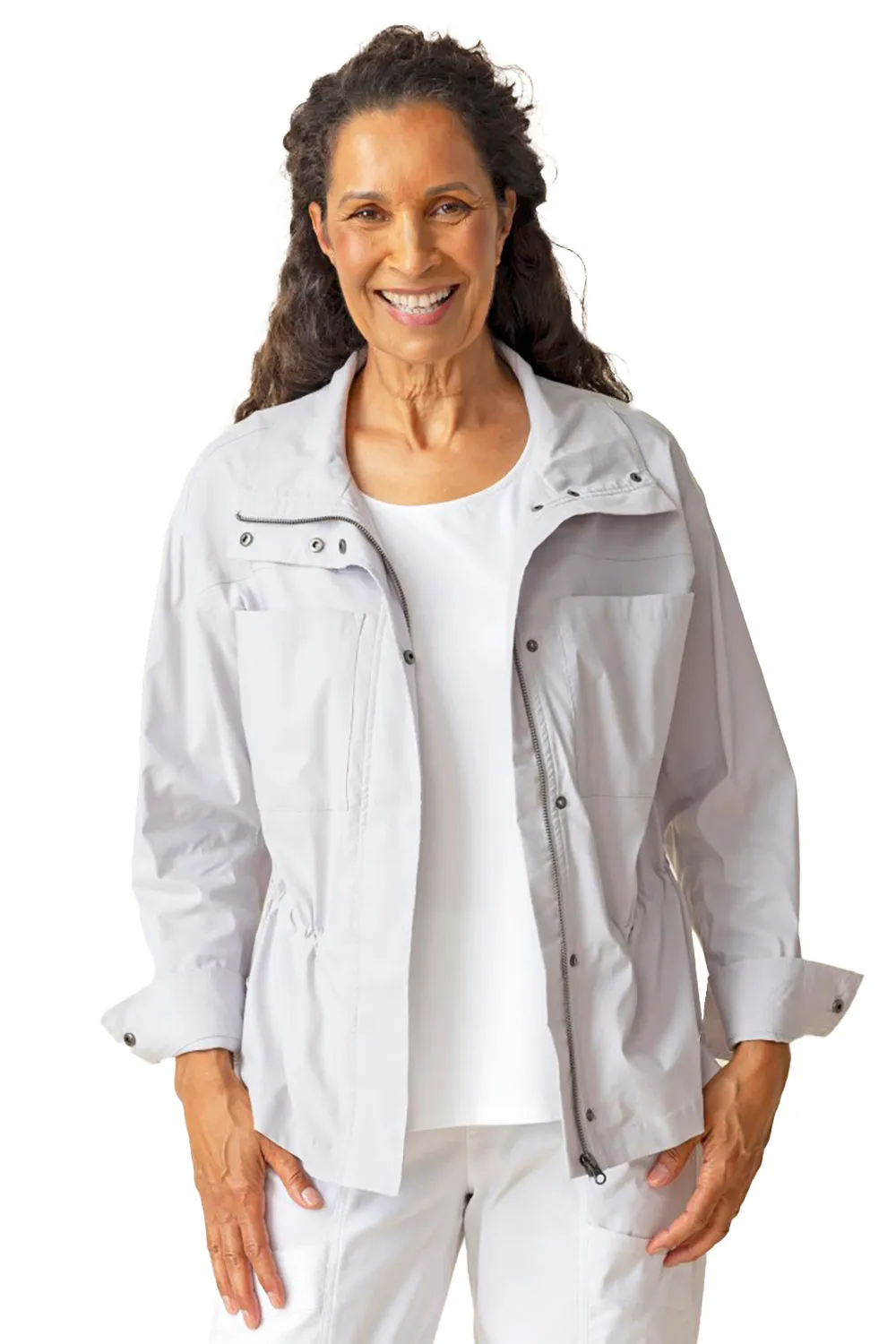 Women's Habitat Cool Tech Utility Jacket Smoke